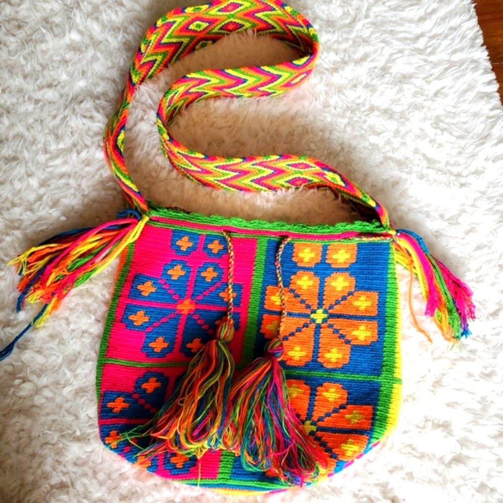 Wayuu Tribe Hand Woven bag Authentic